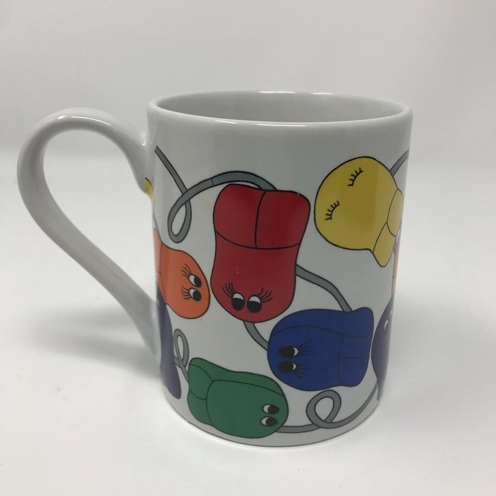 Vintage Save the Children Raenna - Mousie Computer Serial Mouse Coffee Cup Mug